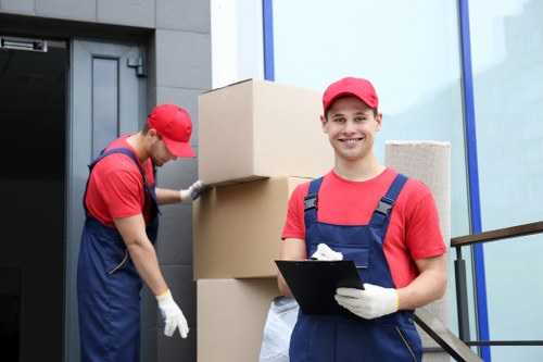 Professional movers handling furniture in Manandvan Norbury